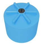 Емкость ЭВЛ 4500 Ирпласт цилиндрическая 4500 л. вертикальный (2030x2030x1720см;голубой) - арт.560314