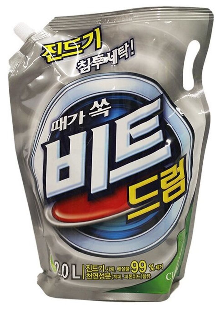 Гель для стирки CJ Lion Beat Drum, 2 л