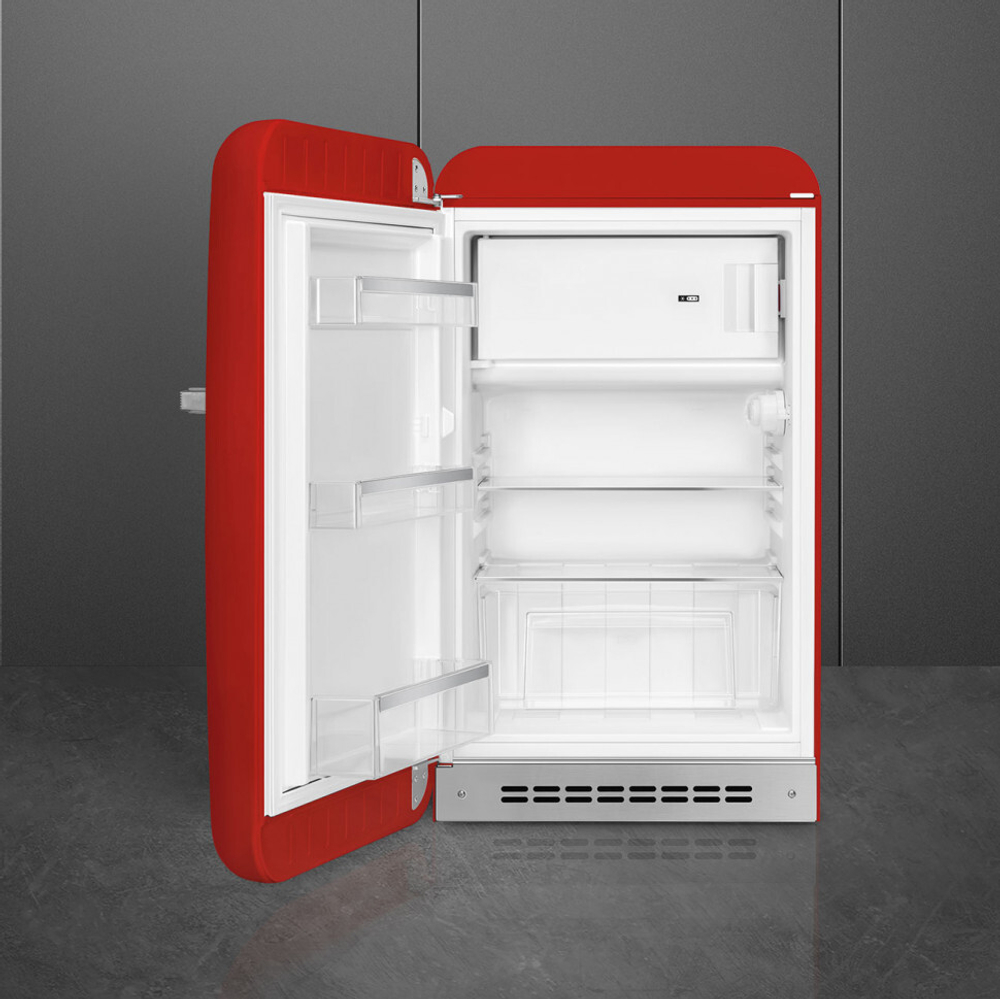 Отдельностоящий однодверный холодильник Smeg FAB10LRD6