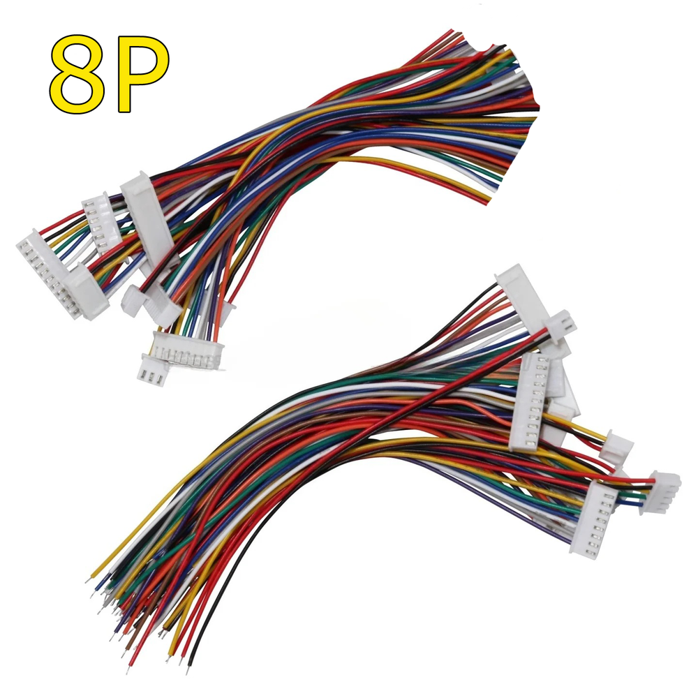 Разъем PH 2.0 с проводом 20см - 8P МаМа