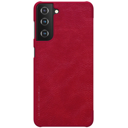 Кожаный чехол-книжка Nillkin Leather Qin для Samsung Galaxy S21