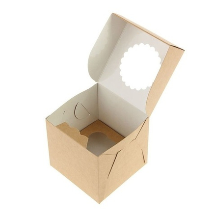 Коробка для капкейков (1), ECOMUF Крафт