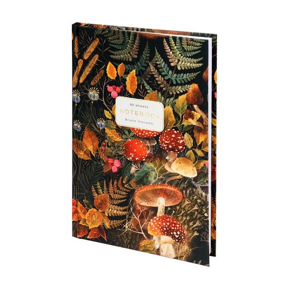 Bloknot \ Блокнот \ Notebook Блокнот-престиж А5. 80 л. "Флора. Лесная сказка"