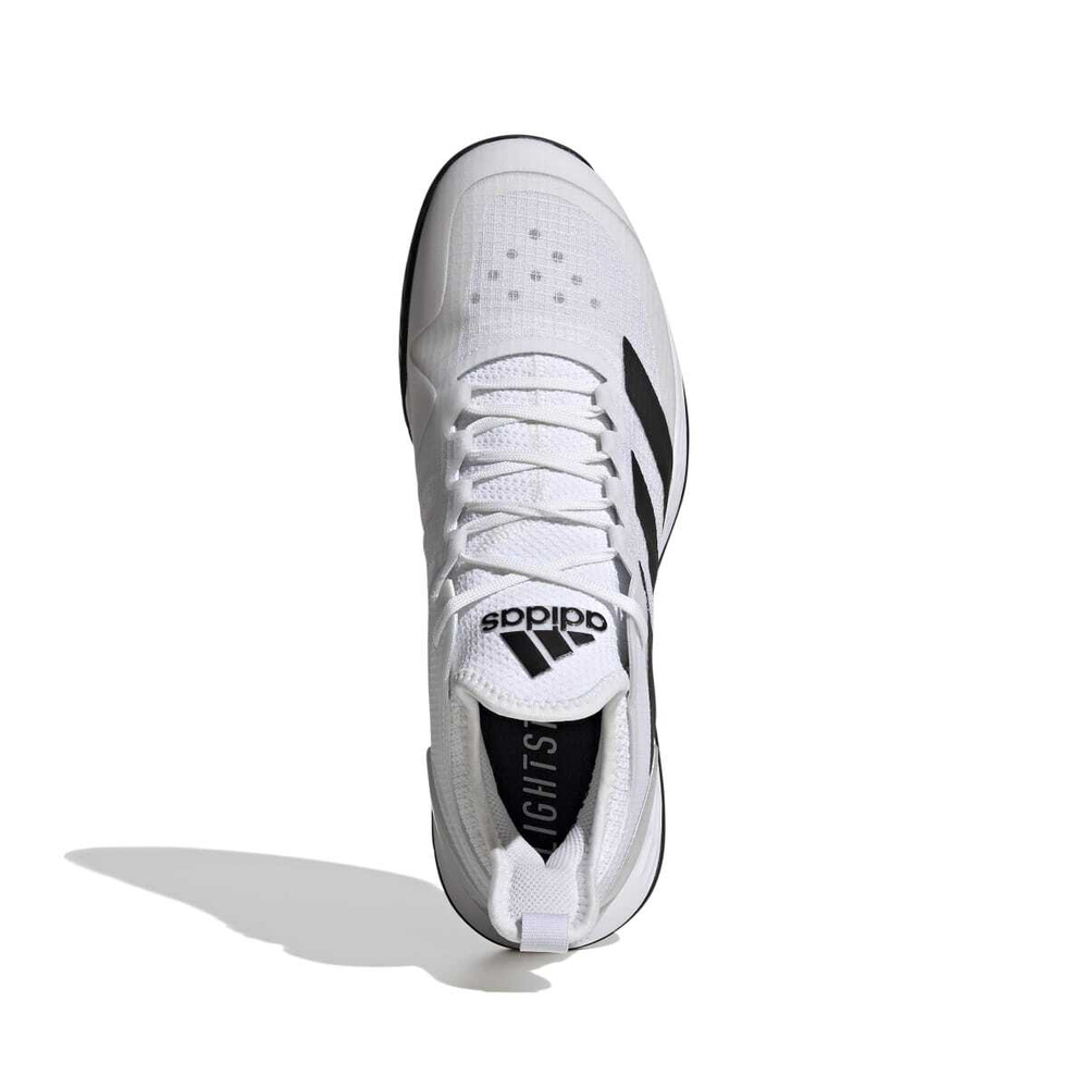 Мужские кроссовки теннисные Adidas Adizero Ubersonic 4 M - cloud wihite/core black/silver metalic/grey