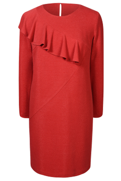 Нарядное платье 2677ШПА, красный #161К052677ШПА