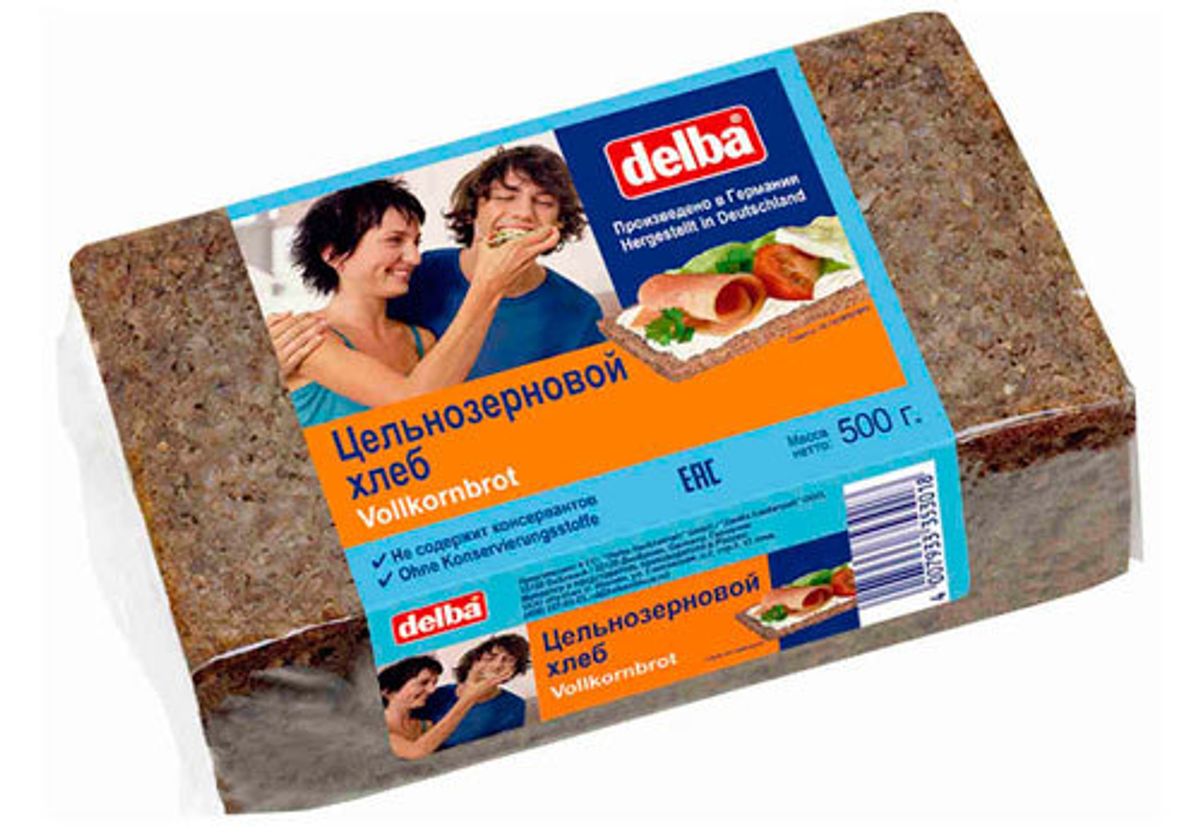 Хлеб цельнозерновой Delba, 500г