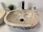 Раковина из мрамора ПАРА! Erozy Cream EM-62780 50*40*16 122