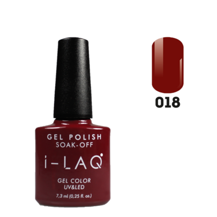 Гель лак для ногтей I-laq  018, 7,3 мл.