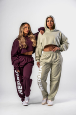 Спортивные брюки Loose-Fit Baggy Pants BOYFRIEND STYLE 432 Бордовые