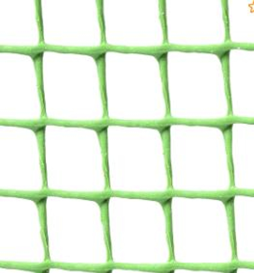 Сетка садовая пластик  1м* 20м    /яч.20*20/  Зелёная  яркая