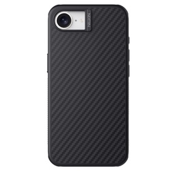 Чехол с MagSafe покрытый углеродным волокном от Nillkin для iPhone 16e, серия Synthetic Fiber Pro Magnetic Case
