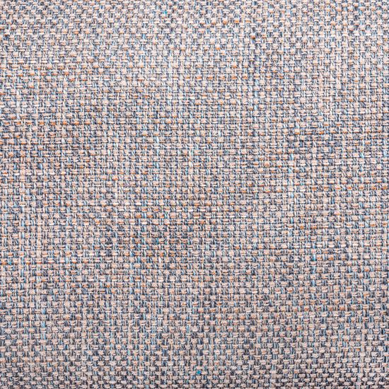 Стул полубарный Rich рогожка бежево-голубая с ножками цвета орех