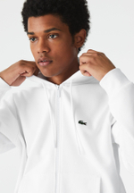 Lacoste Толстовка на молнии - Белый