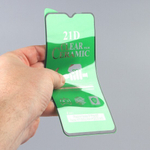 Стекло Ceramic Xiaomi Redmi 9T противоударное, в тех.упак. (в комп. 25 шт), 012537 Черный