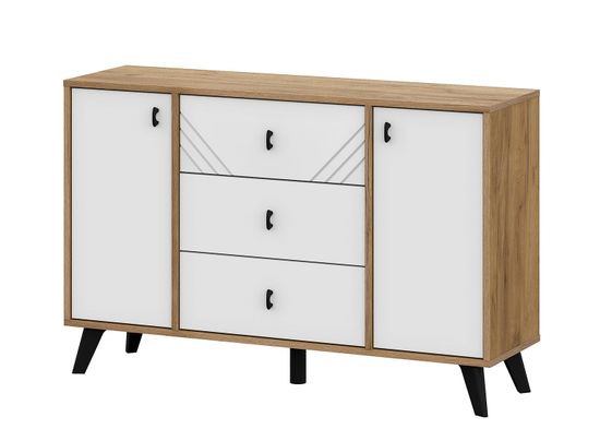 Комод БАЙКАЛ 3 ящ 2 ств МДФ