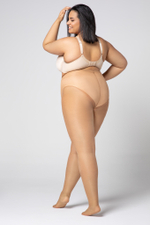 Колготки MONA QUEEN SIZE HIP-NOTIC BIKINI цвет: Jasper