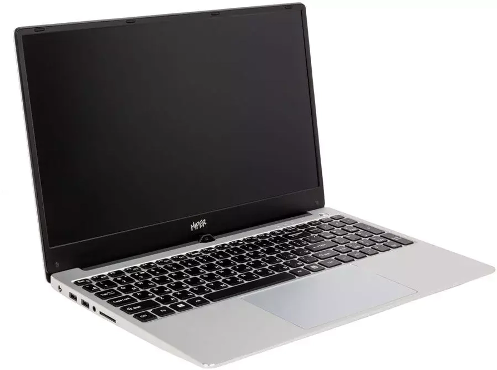 Ноутбук Hiper WorkBook Q15UHR Core i3 10110U/8Gb/256Gb SSD/15,6" FullHD/DOS Silver (KC29D2B4)