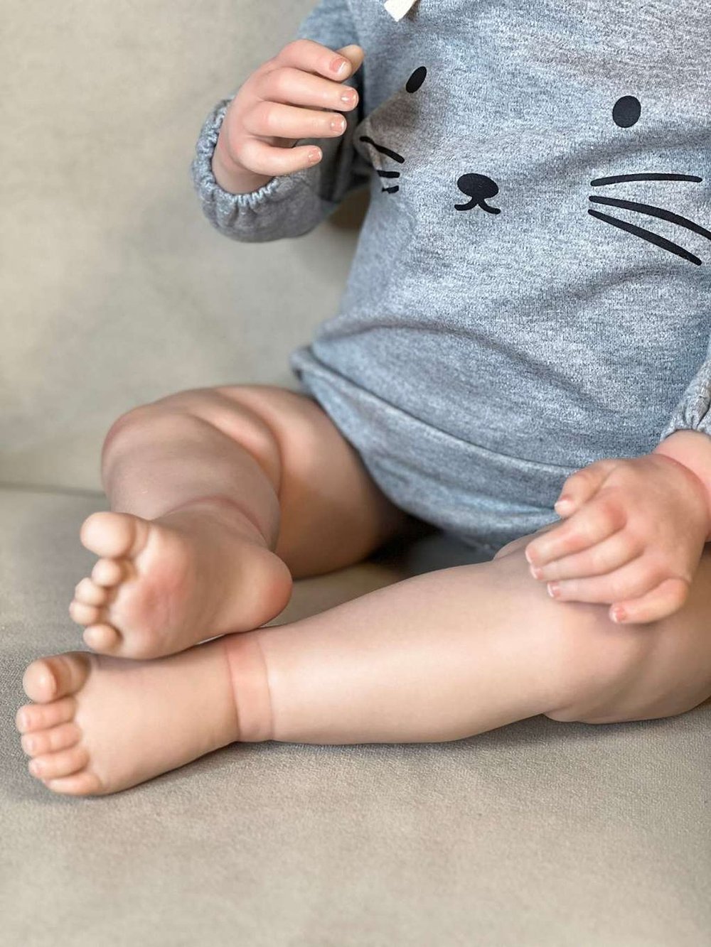 Кукла Реборн мягконабивная 75см в пакете (FA-431)