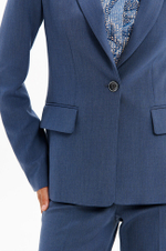 1938 Жакет женский (дымчато-голубой)