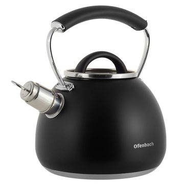 Чайник 2,5 л. из нержавеющей стали со свистком Ofenbach NB 100311