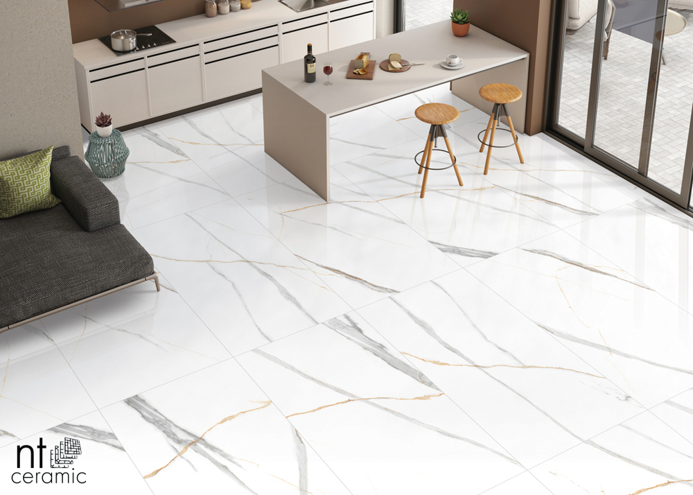 Керамогранит Maritaca Statuario Ultra White NTT99513M 600*1200мм полированная