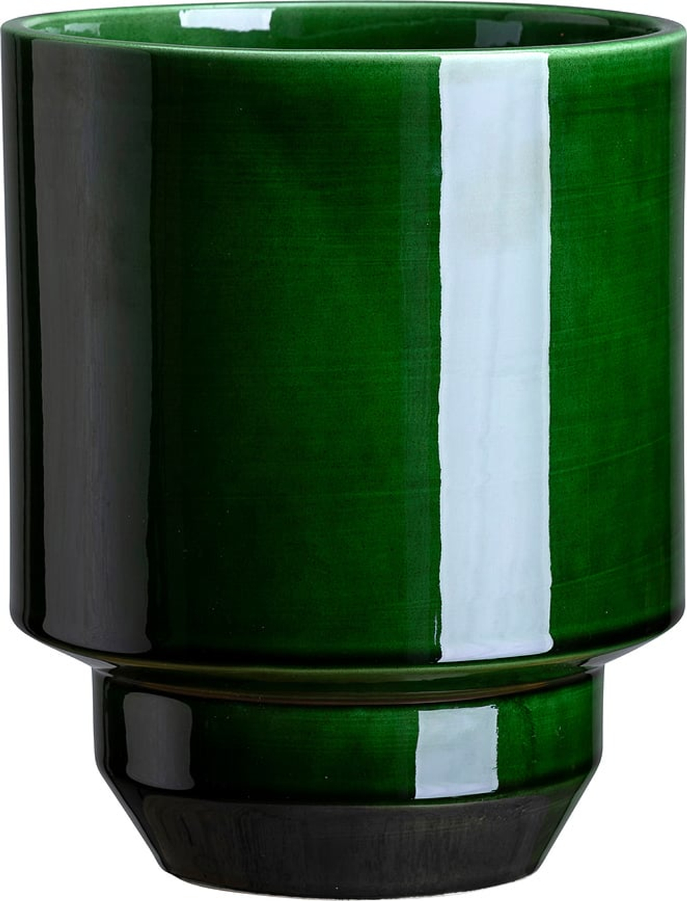Горшок Bergs Potter Hoff, керамика, 21 см, зелёный