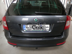 Фаркоп оцинкованный Galia S086A для Skoda Octavia II седан/универсал 2005-2013, Skoda Octavia Scout 2008-2013(паспорт и сертификат в комплекте)(без электрики)