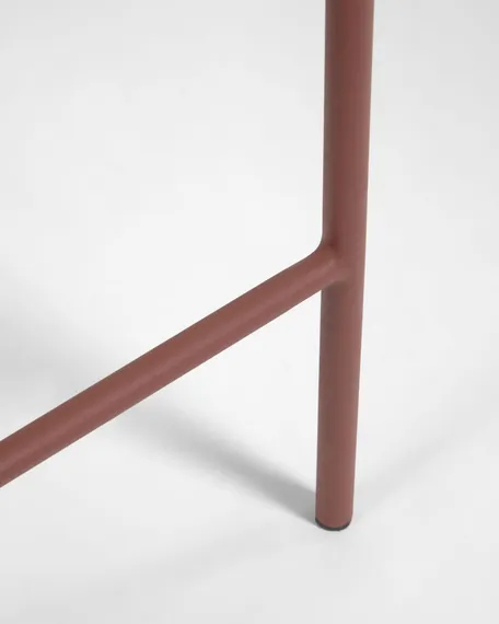 Полубарный стул Yanet терракотовый