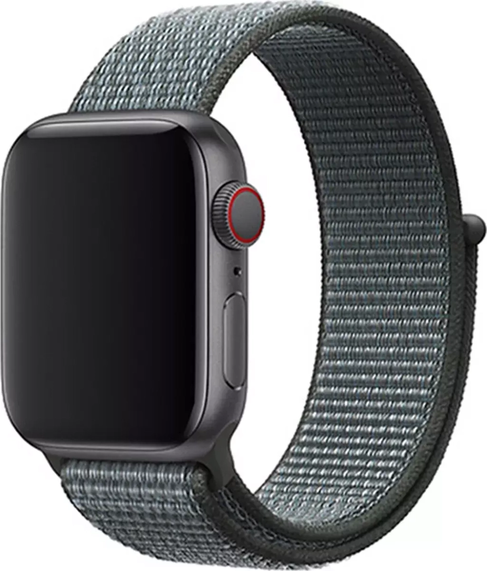Браслет-ремешок для Apple Watch NYLON (38-40mm) серый туман