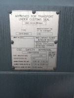 Контейнер 20 футов № XHCU2821438