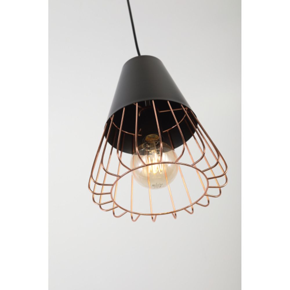 Светильник подвесной (подвес) Rivoli Kasimira 5050-201 1 х E27 60 Вт лофт - кантри