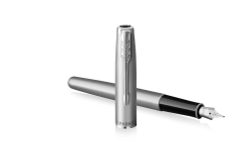 Перьевая ручка Parker Sonnet Entry Point Stainless Steel CT, перо: F, цвет чернил: black, в подарочной упаковке