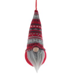 GAEM Игрушка набивная подвесная "Гном" (3xLR44), L7 W7 H19 см, 4в.