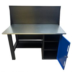 Great Wolf (GWT-V1400T1) Верстак инструментальный, тумба с дверью, экран, 1400x700