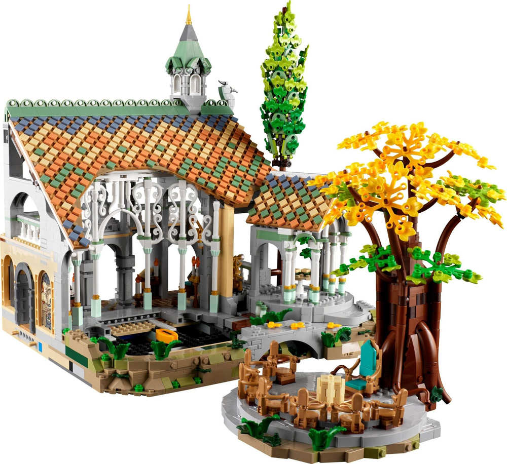 Конструктор Лего Айконс Властелин колец: Ривенделл 10316 | LEGO Icons The Lord of the Rings Rivendell 6167 деталей 18+