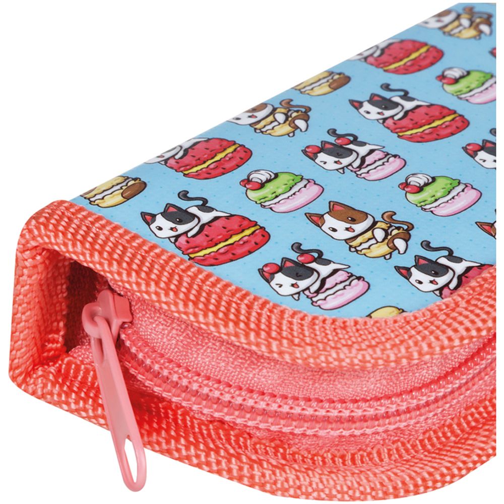 Пенал 1 отделение, 190*60 ArtSpace "Sweet cats", ламинированный картон