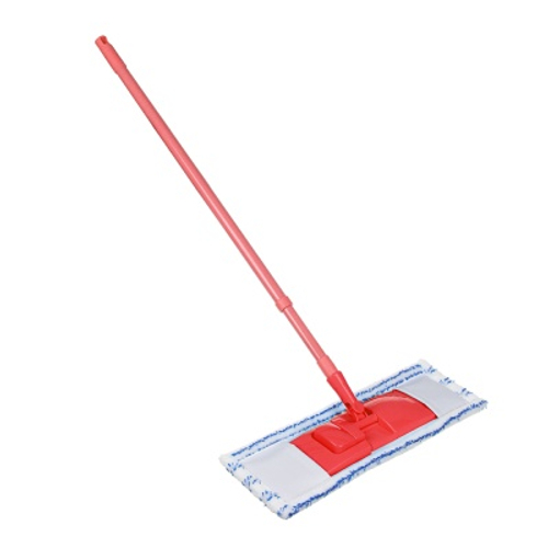 Швабра с насадкой из микрофибры, гладкий ворс,телескоп 120см VETTA (20шт/кор)