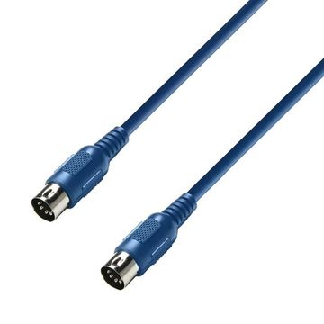 Adam Hall K3MIDI0075BLU - mIDI-кабель, 0.75 м, синий