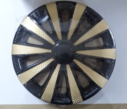 Колпак колеса R13 Карат Super Black Gold (в мешке 5 упак) (STAR)