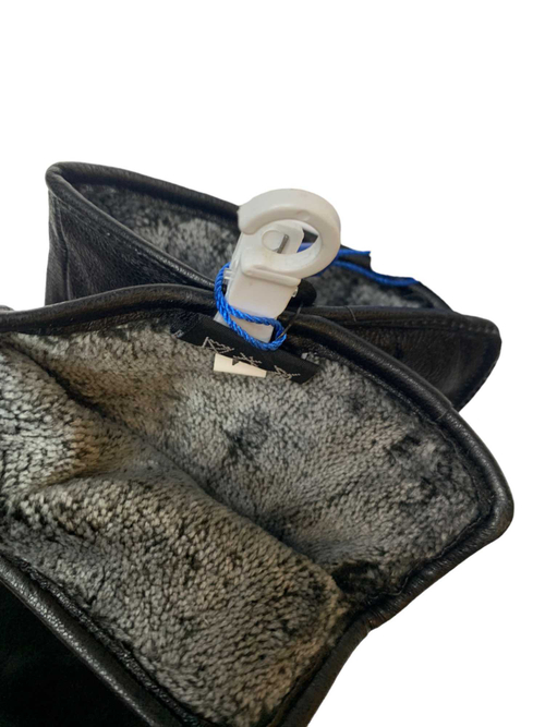 Перчатки. Женские. Материал верха: Кожаные. Подклад: Плюш-флис. 10 шт в упаковке.