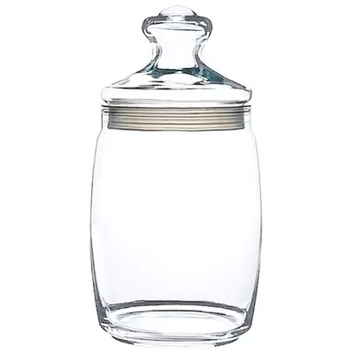 Банка для продуктов стеклянная 920мл «Чешни» 97560B
