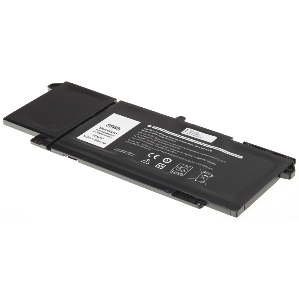 Аккумулятор iBatt 3600mAh для ноутбука Dell Latitude 5320, 7320, 7420, 7520 (15.2V)