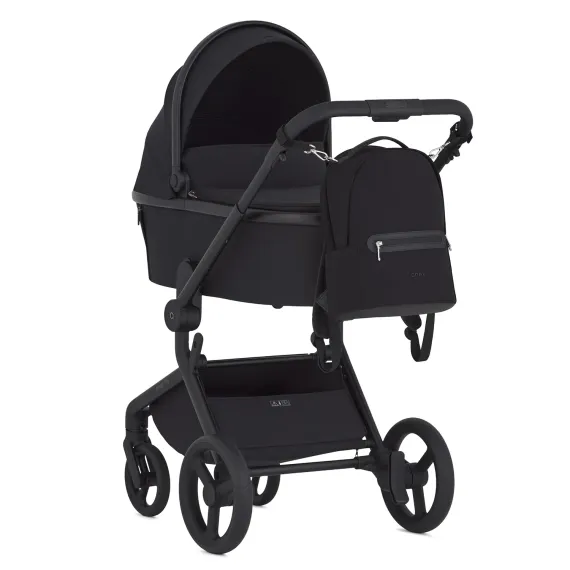 Рюкзак для мамы к детской коляски ANEX Black