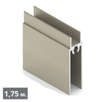 СТАНДАРТ Рамка нижняя двери (1,75 м) шампань матовая (AL) (AS0721) Aristo