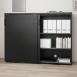 Комбинация с раздвижными дверями - IKEA GALANT/ГАЛАНТ ИКЕА, 120х45х160 см, черный