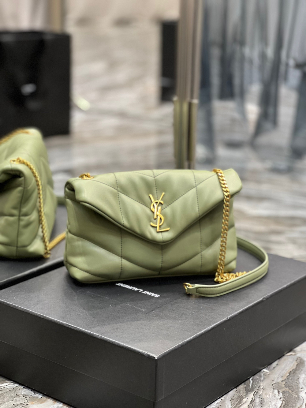Saint Laurent Loulou Puffer Bag 35 cm