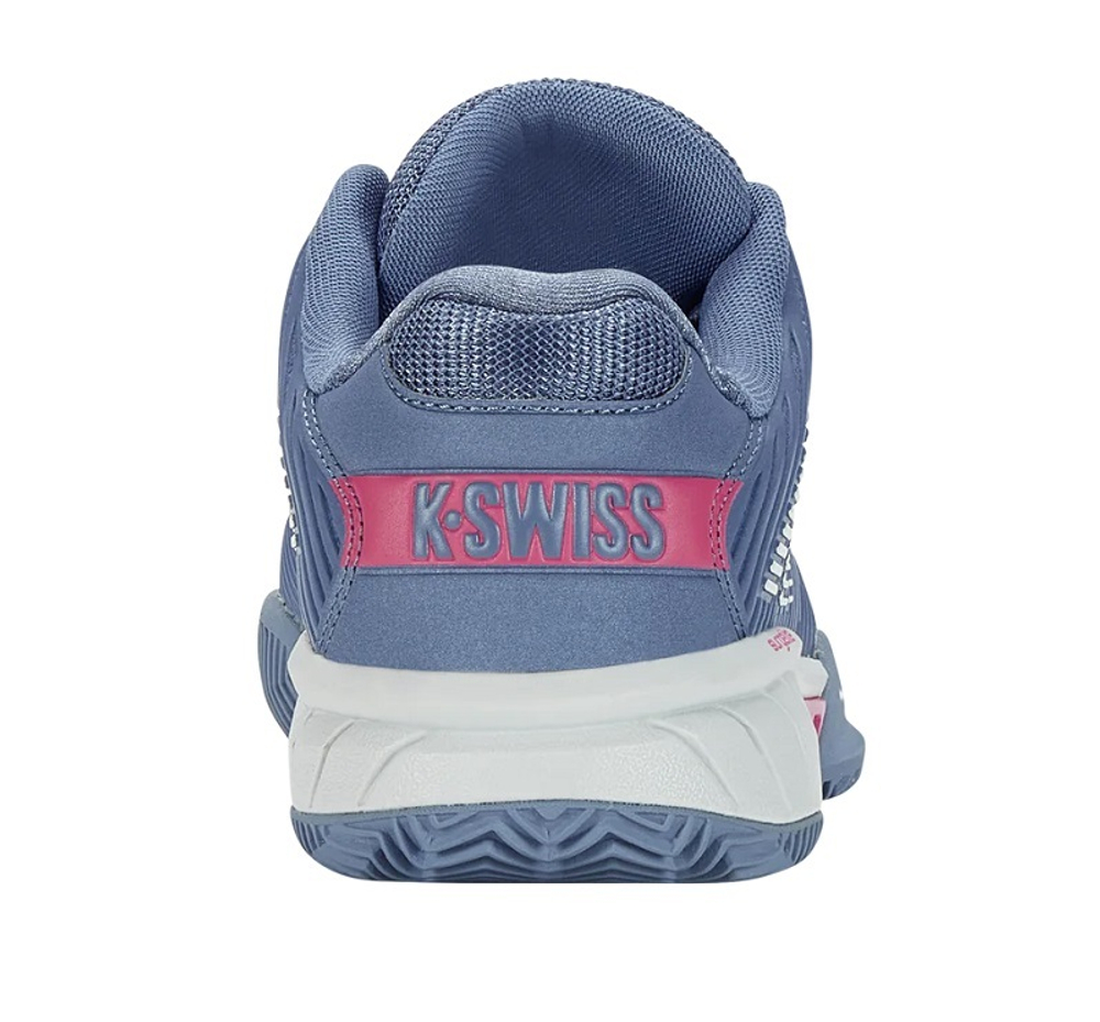 Женские теннисные кроссовки K-Swiss Hypercourt Express 2 HB - infinity/blue blush/carmine rose
