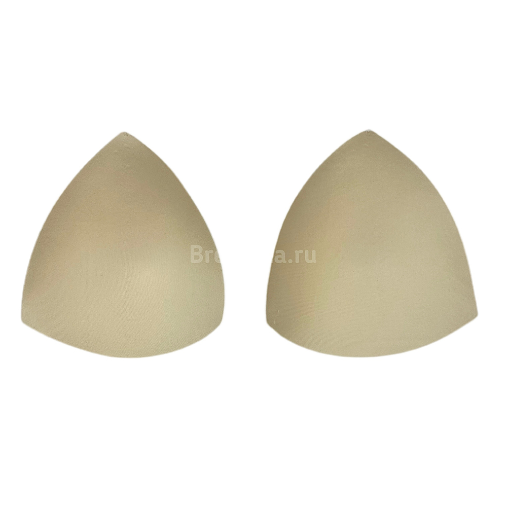 Чашки треугольные утолщенные бежевые ( 90А, 85В, 80С )