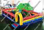Надувная горка-робот "Дракоша" 12*6*6 м
