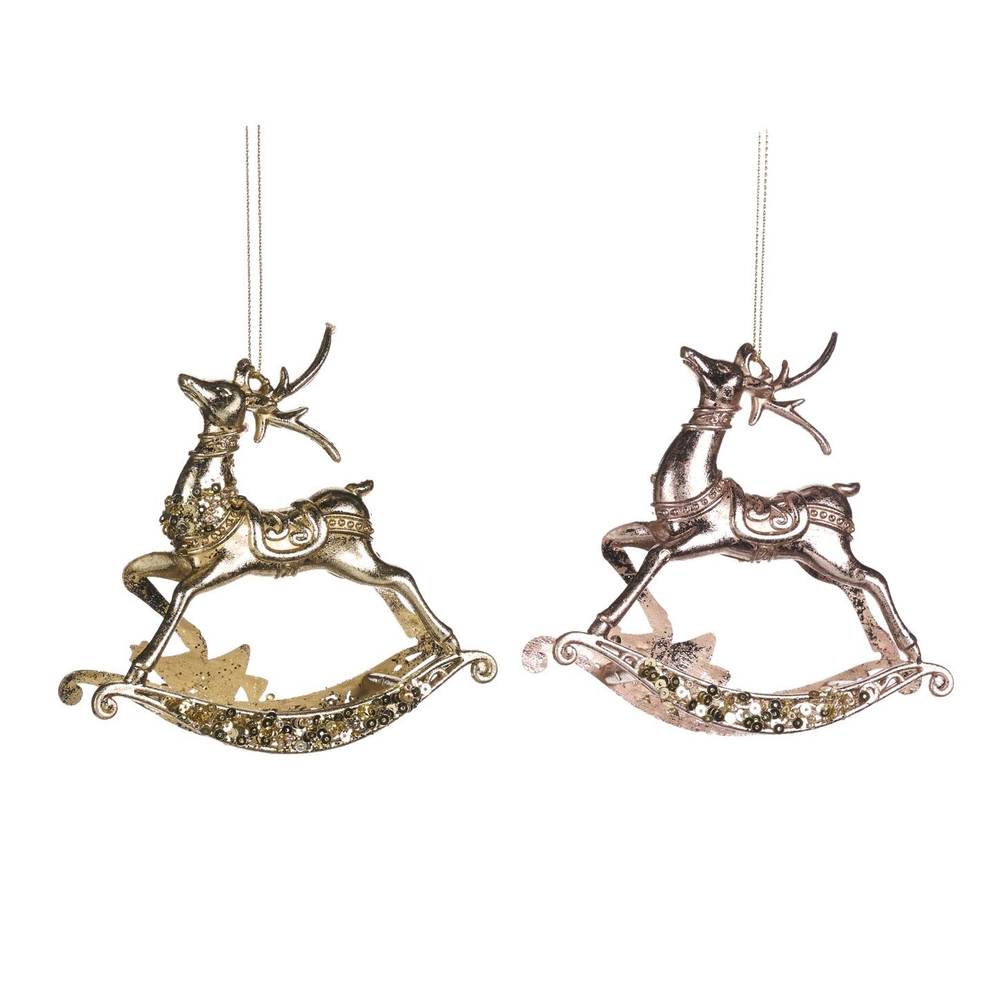 Елочная игрушка Макаруни на золотом блюде 13.5 с Goodwill M&amp;G